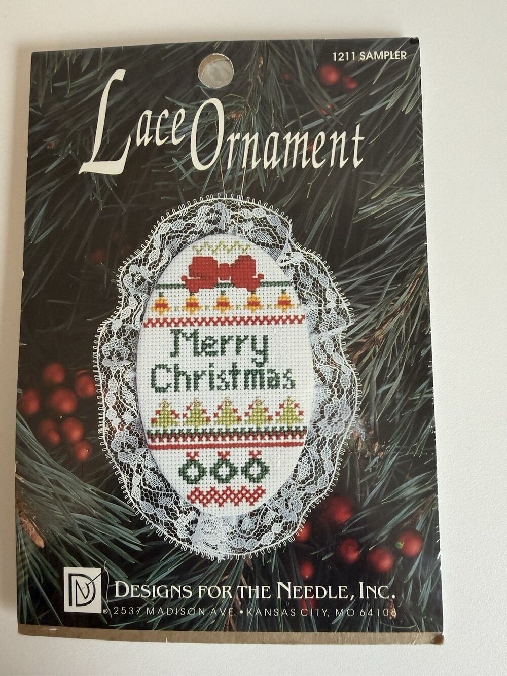 Lace Ornament Designs for the Needle Cross Stitch Kit 1211 SAMPLER
